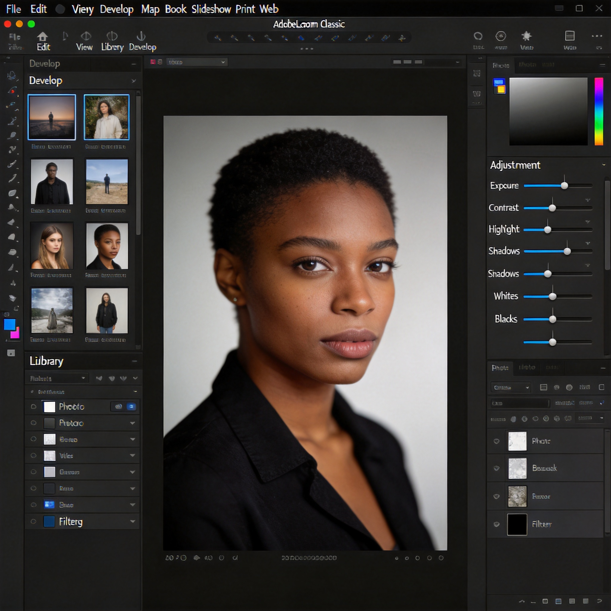Adobe Lightroom Classic界面截图1